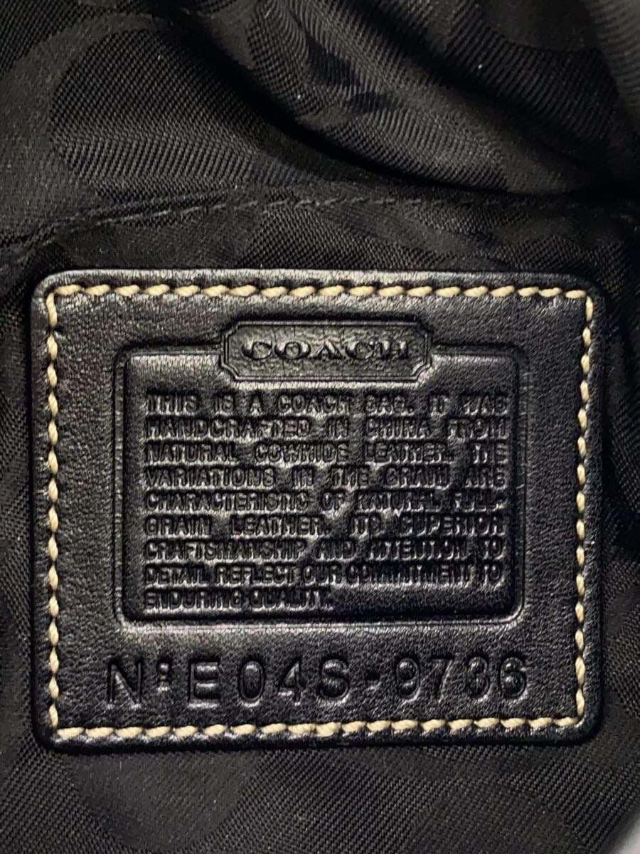 COACH Shoulder Bag_Soho Leather BLK 9736 5