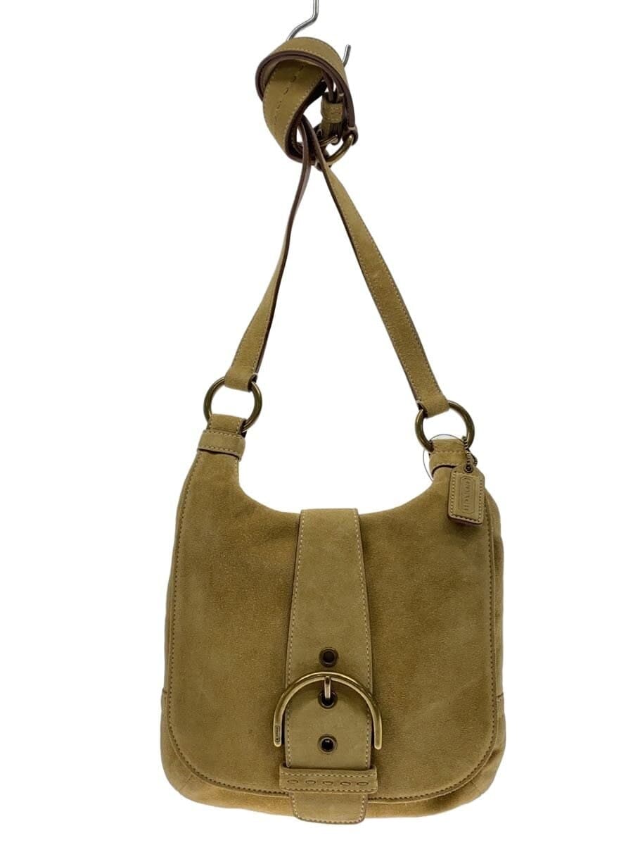 COACH Shoulder Bag Leather CML 9659