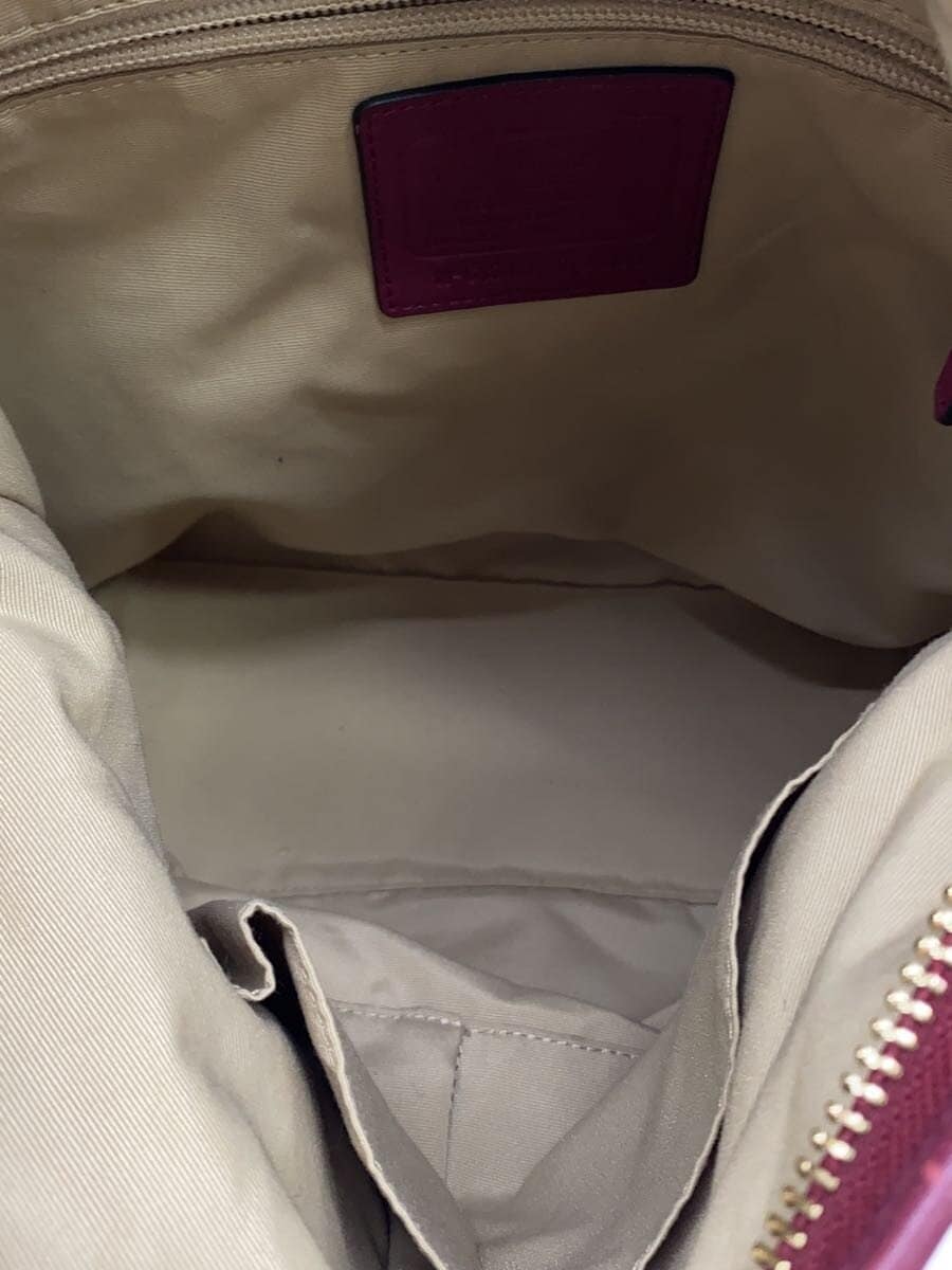 COACH Shoulder Bag Signature Canvas BRW 25380 6