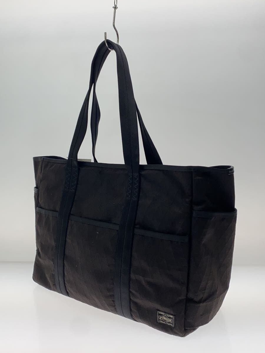 PORTER tote bag canvas BLK plain 737-07945 2