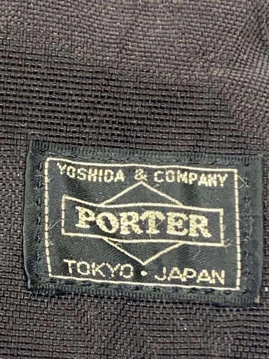 PORTER tote bag canvas BLK plain 737-07945 5