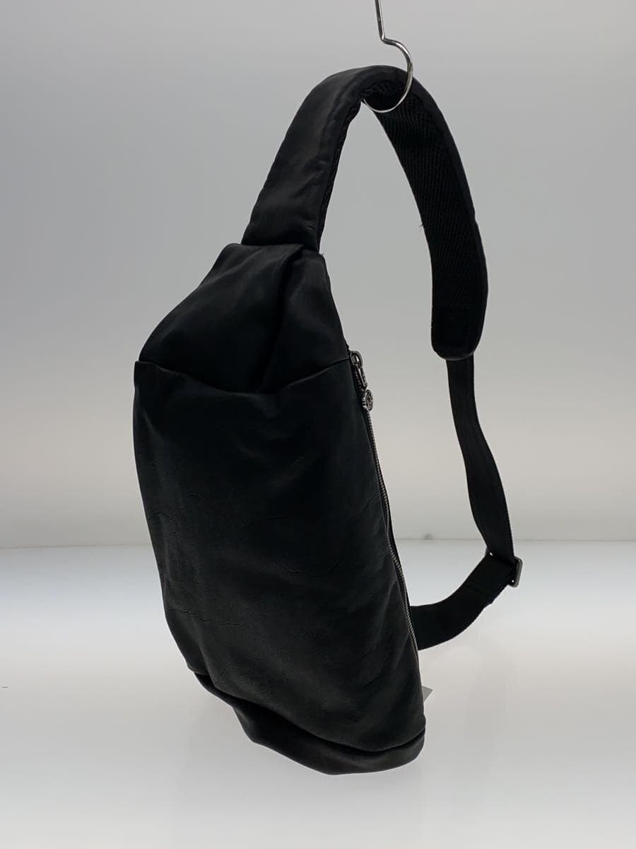 Diesel Fashion shoulder bag leather black plain 2