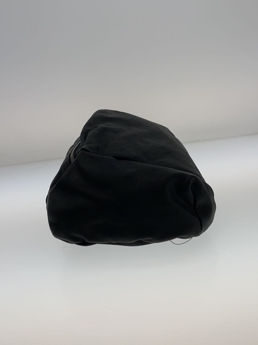 Diesel Fashion shoulder bag leather black plain 4