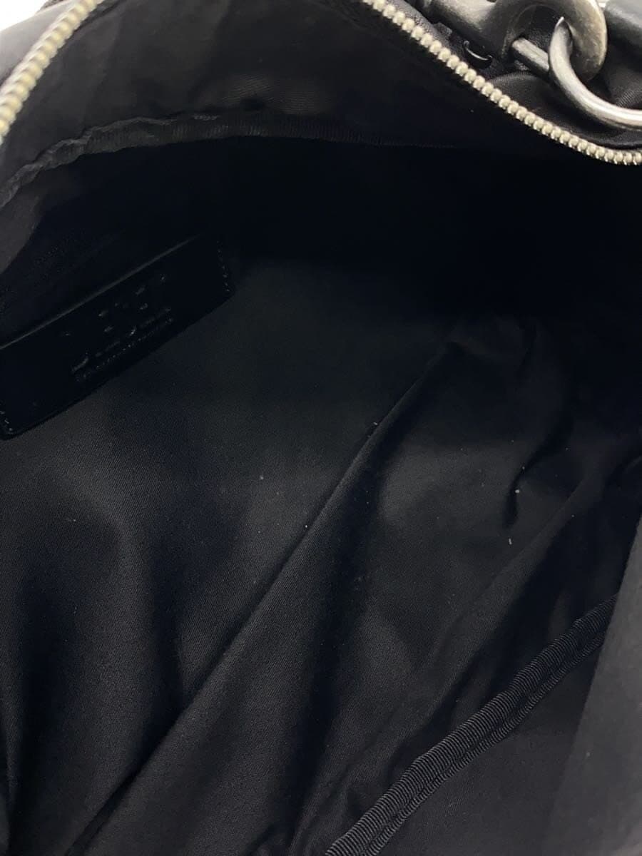 Diesel Fashion shoulder bag leather black plain 6