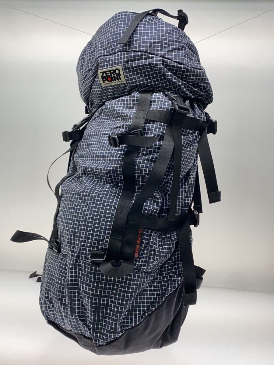 ZERO POINT Backpack Nylon NVY Check 2