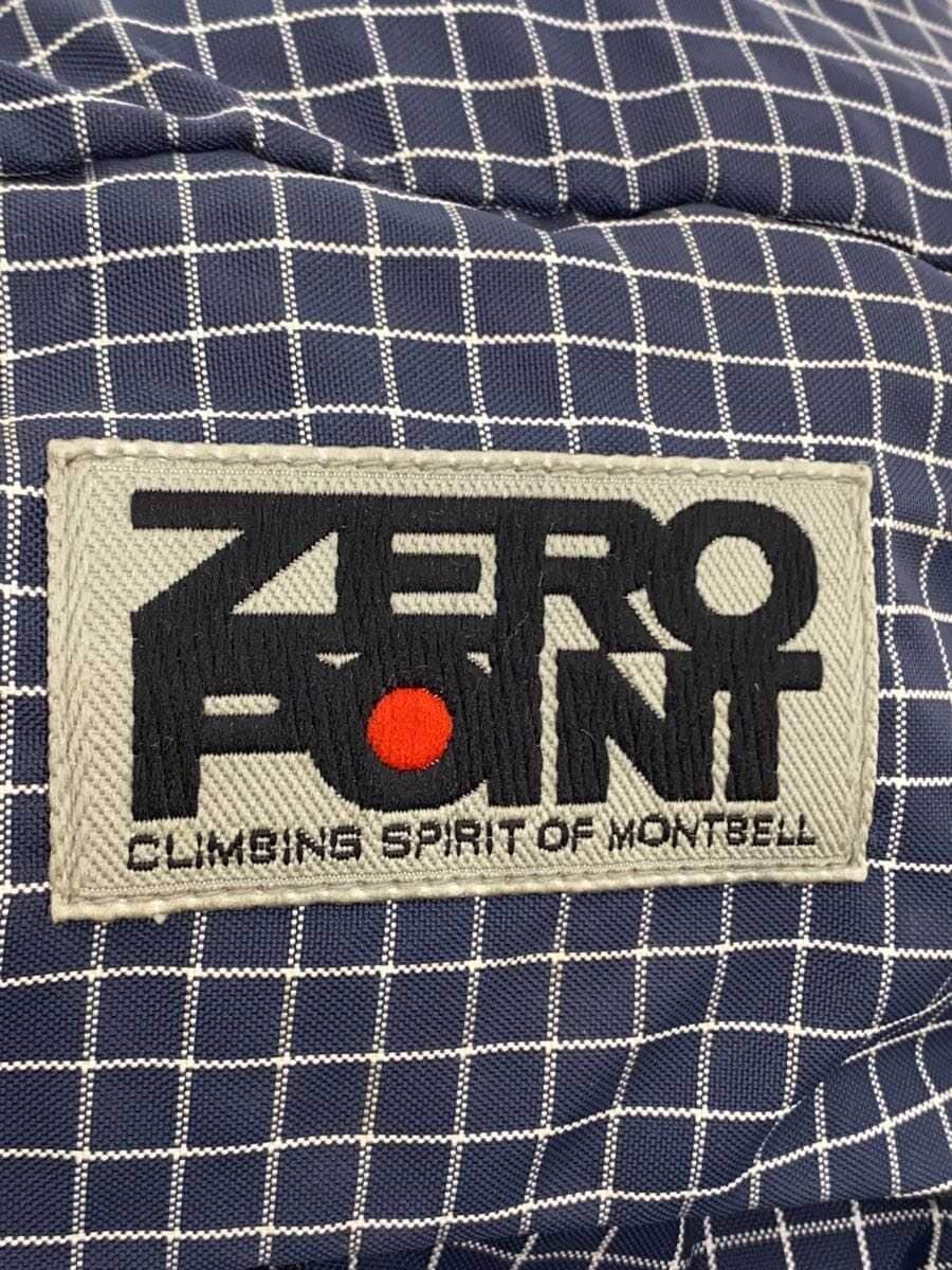 ZERO POINT Backpack Nylon NVY Check 5