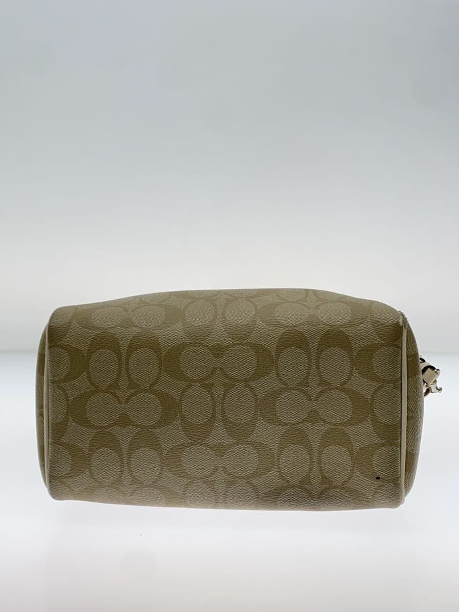 COACH shoulder bag leather CML all-over pattern 4