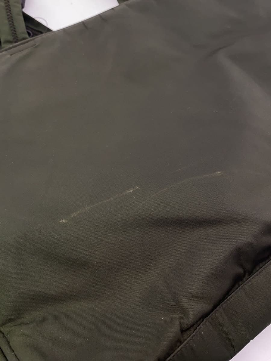 PRADA handbag nylon KHK 7