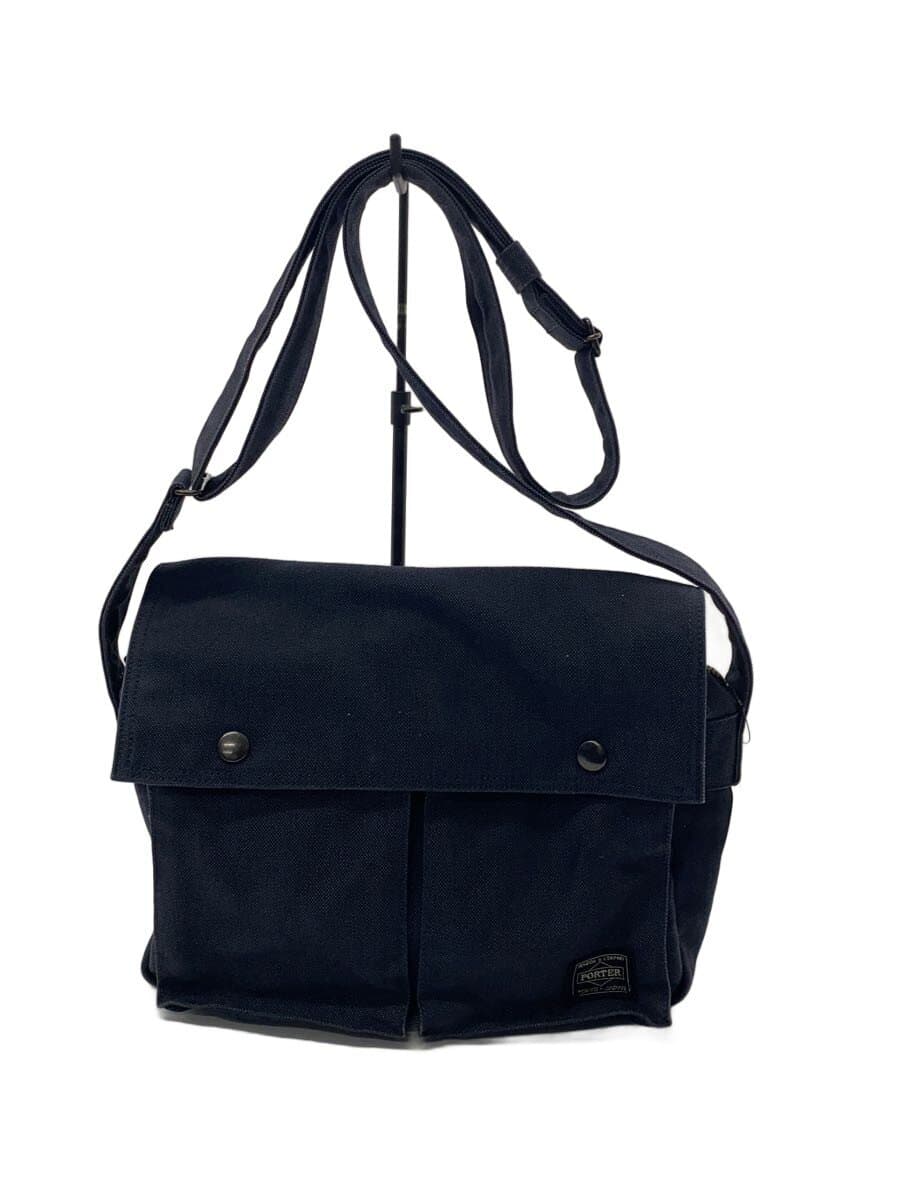 PORTER shoulder bag -- NVY plain 592-06582