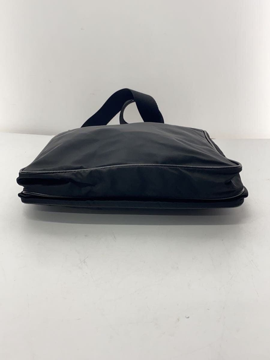 PRADA shoulder bag nylon black plain 4