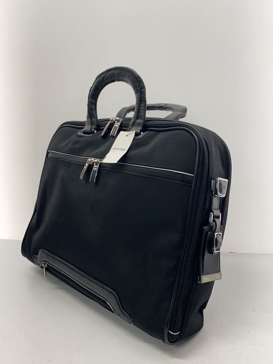 TUMI briefcase -- BLK plain 2