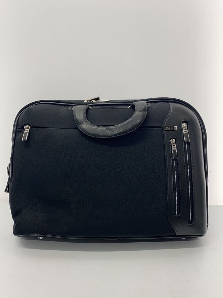 TUMI briefcase -- BLK plain 3