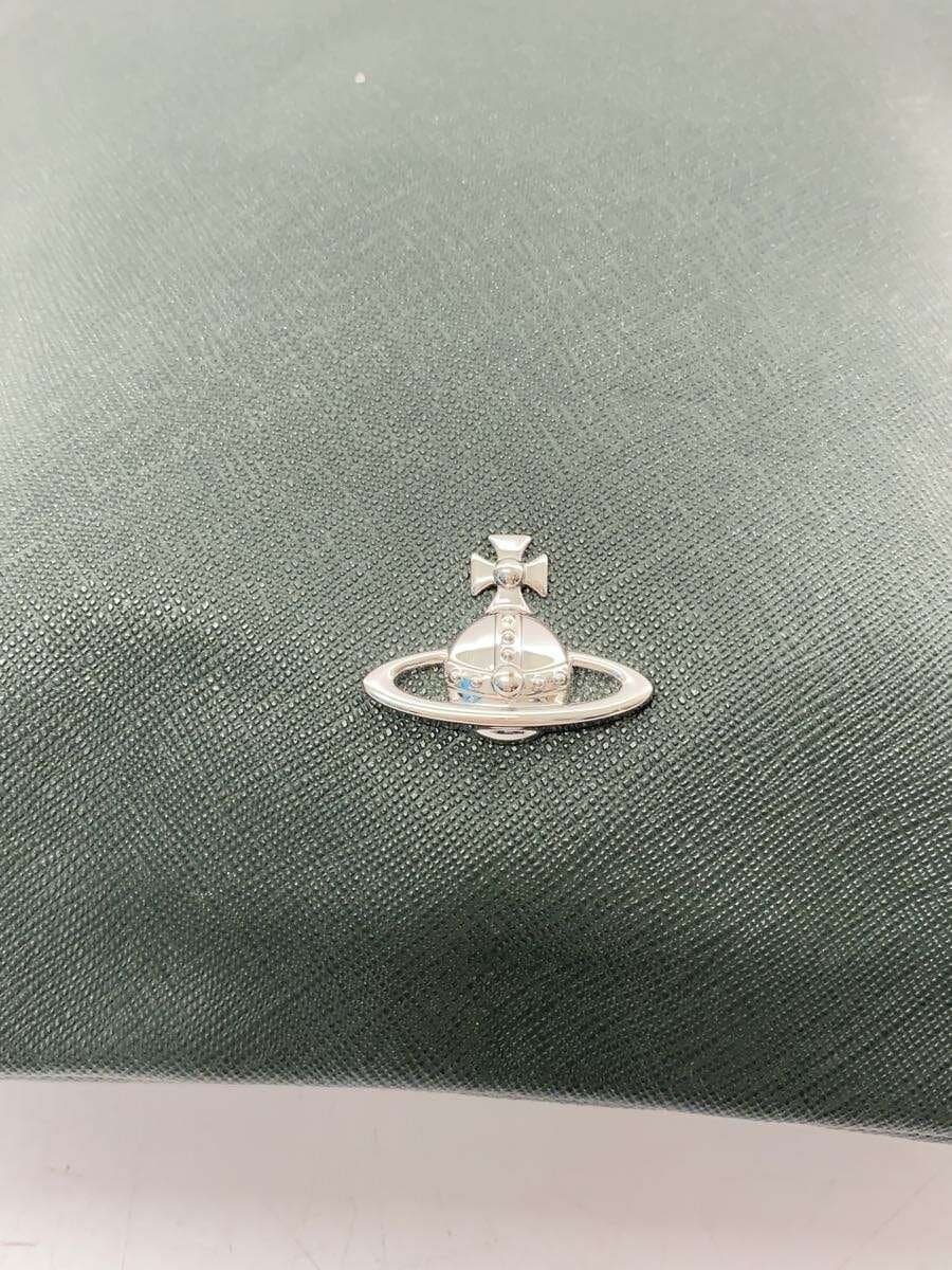 Vivienne Westwood shoulder bag leather GRN solid color 5