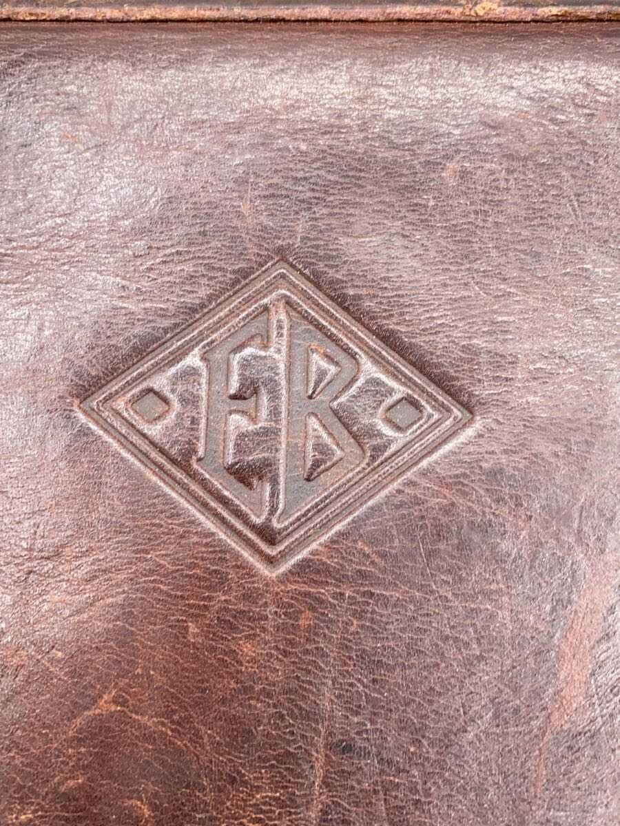 EDDIE BAUER Shoulder Bag Leather BRW Solid 5