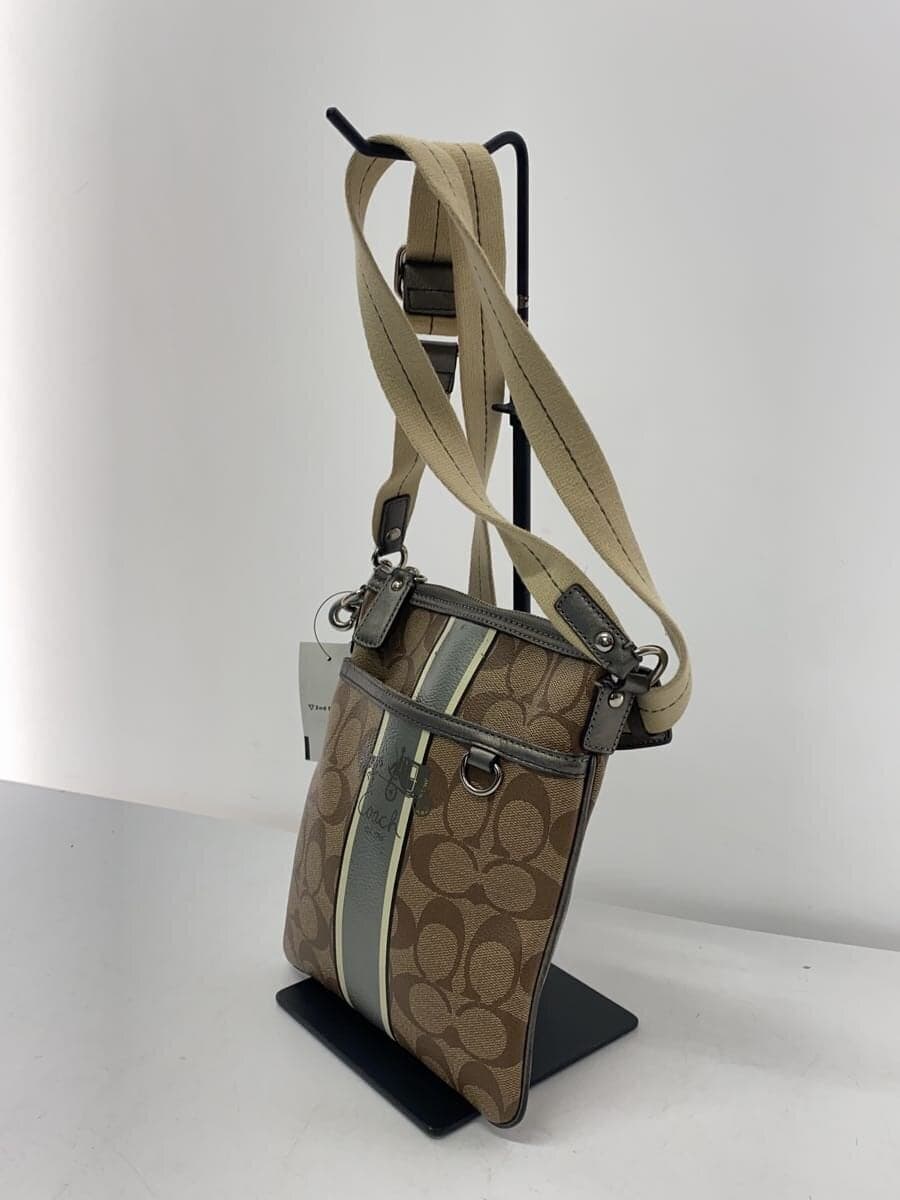 COACH Shoulder Bag Signature Canvas SLV 41664 2