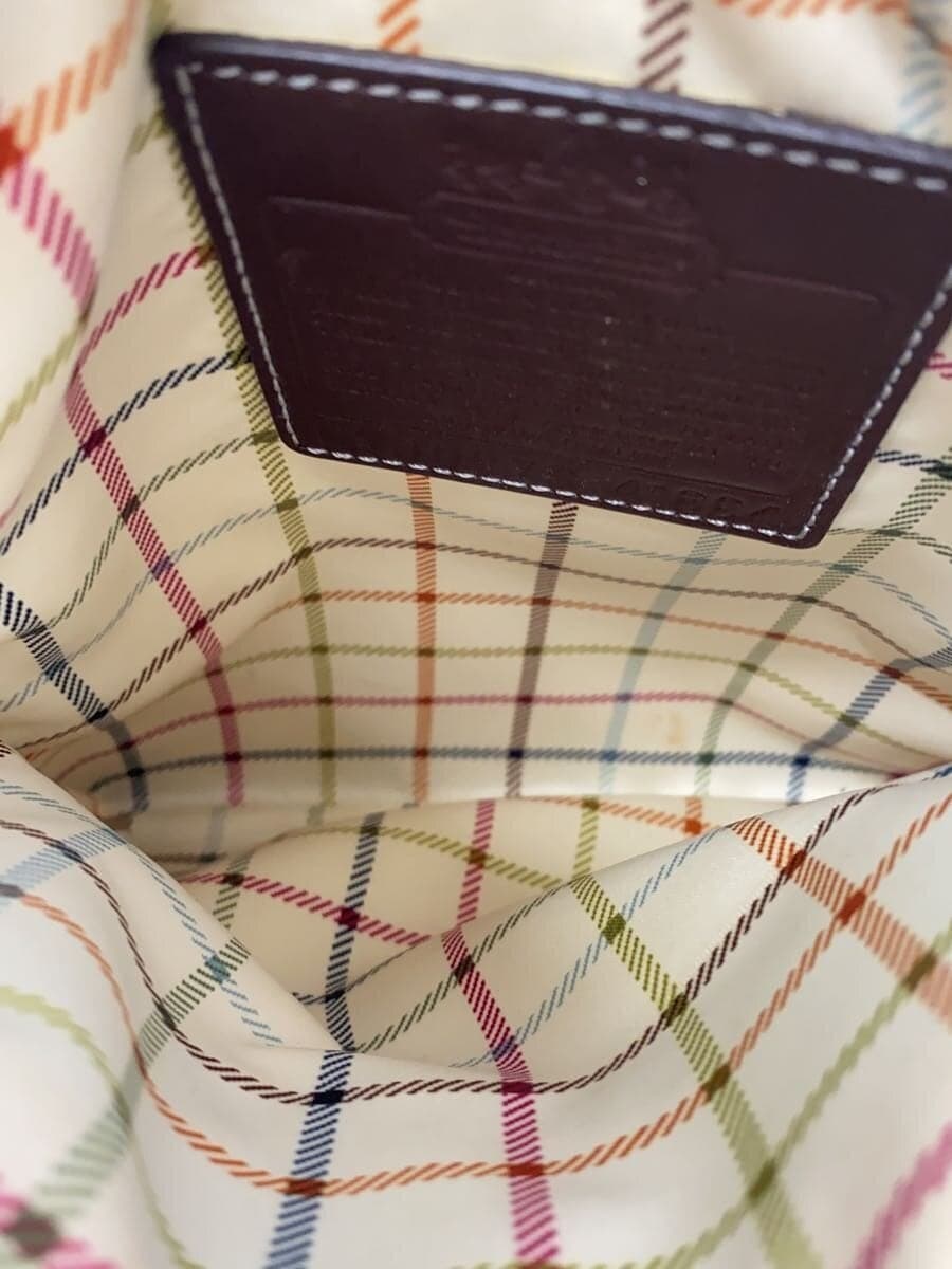 COACH Shoulder Bag Signature Canvas SLV 41664 6