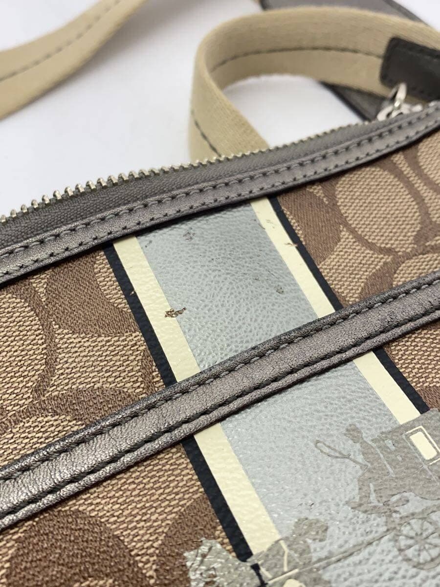 COACH Shoulder Bag Signature Canvas SLV 41664 8