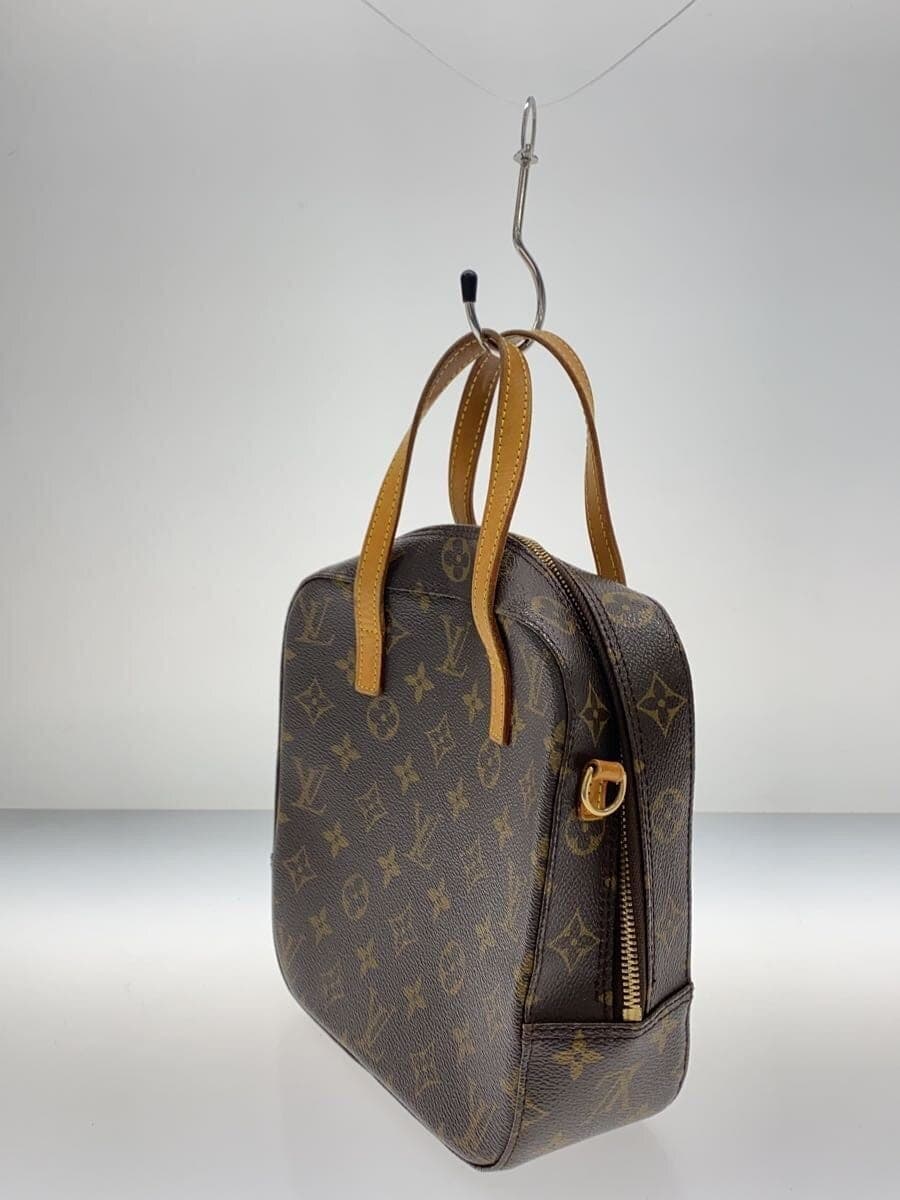 LOUIS VUITTON Spontini _Monogram Canvas PVC BRW All Over Pattern 2