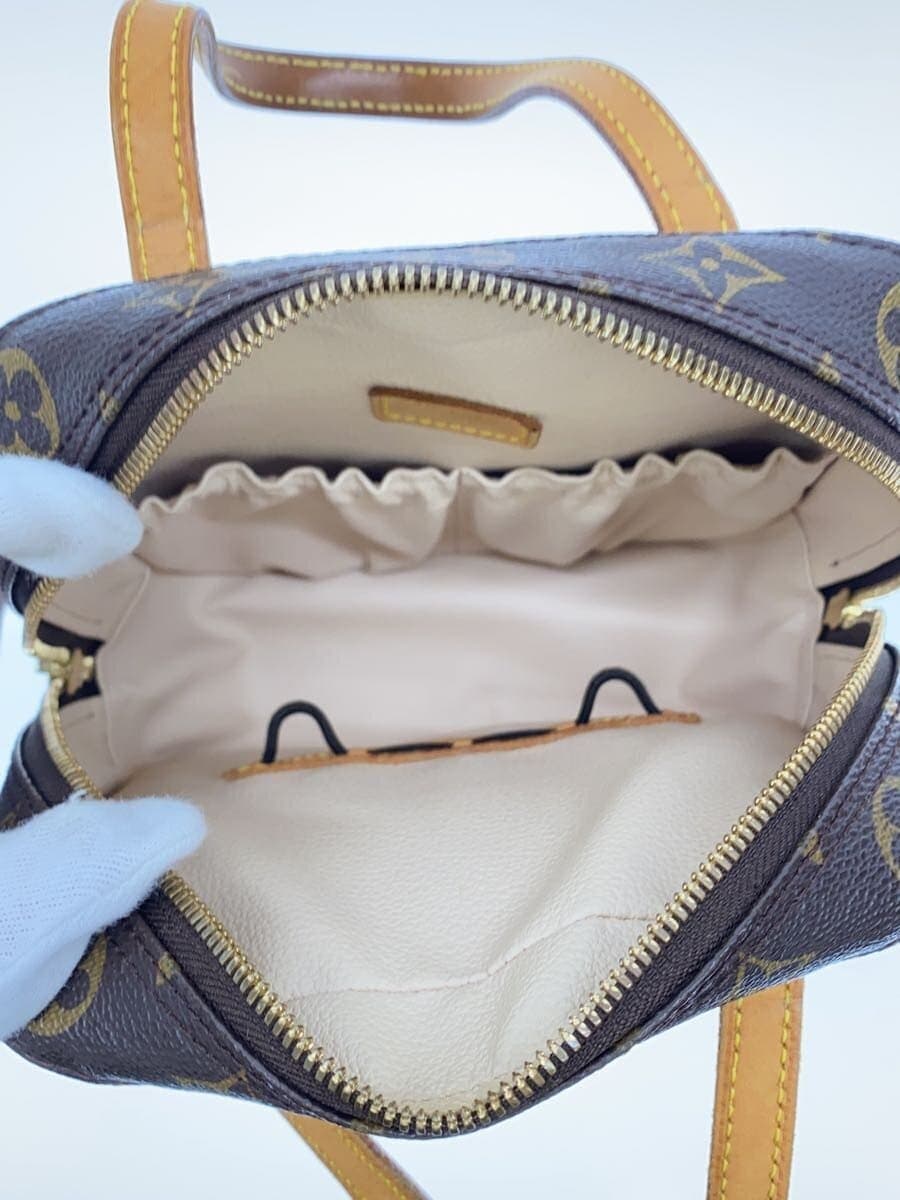 LOUIS VUITTON Spontini _Monogram Canvas PVC BRW All Over Pattern 6