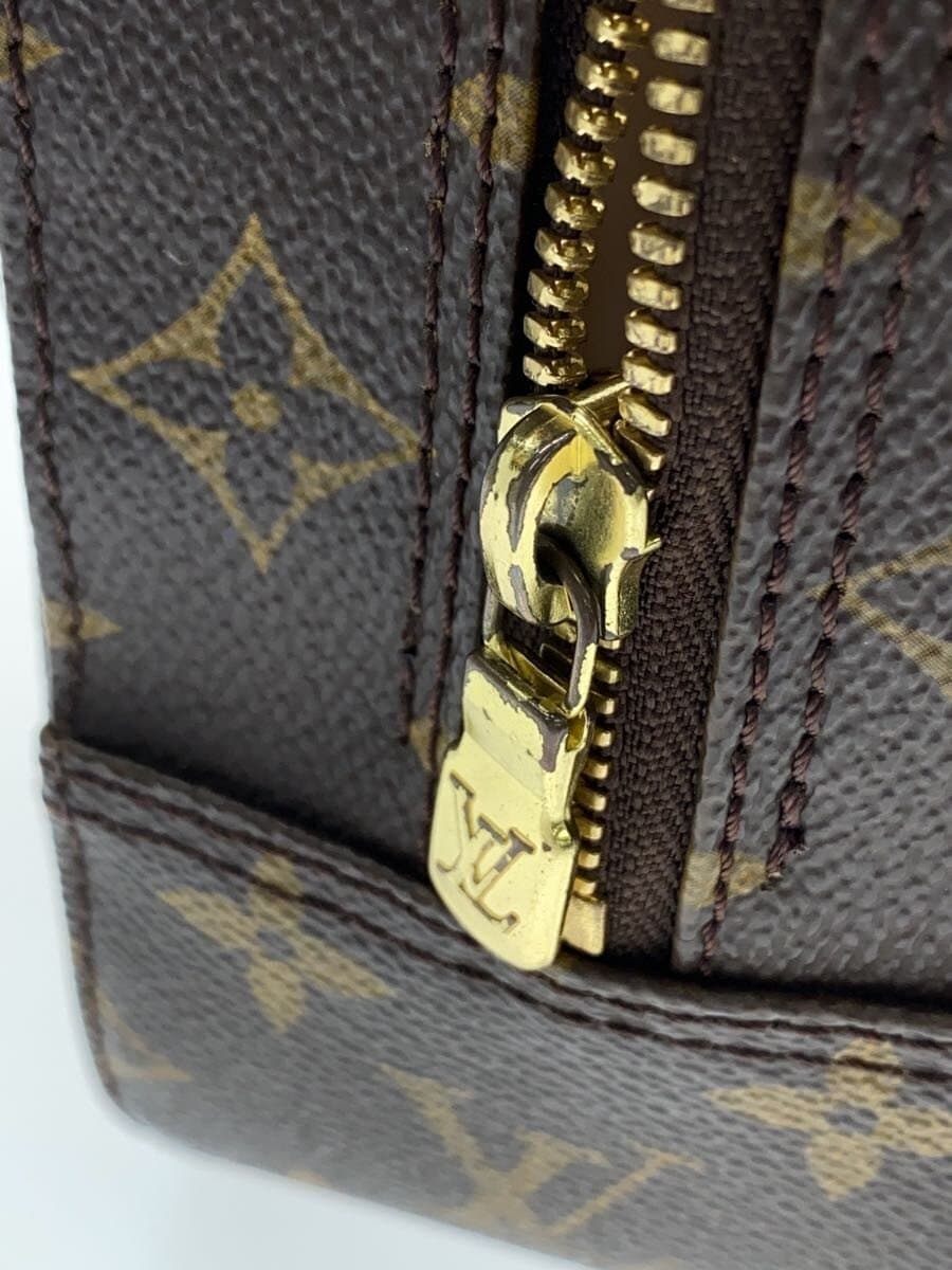 LOUIS VUITTON Spontini _Monogram Canvas PVC BRW All Over Pattern 9