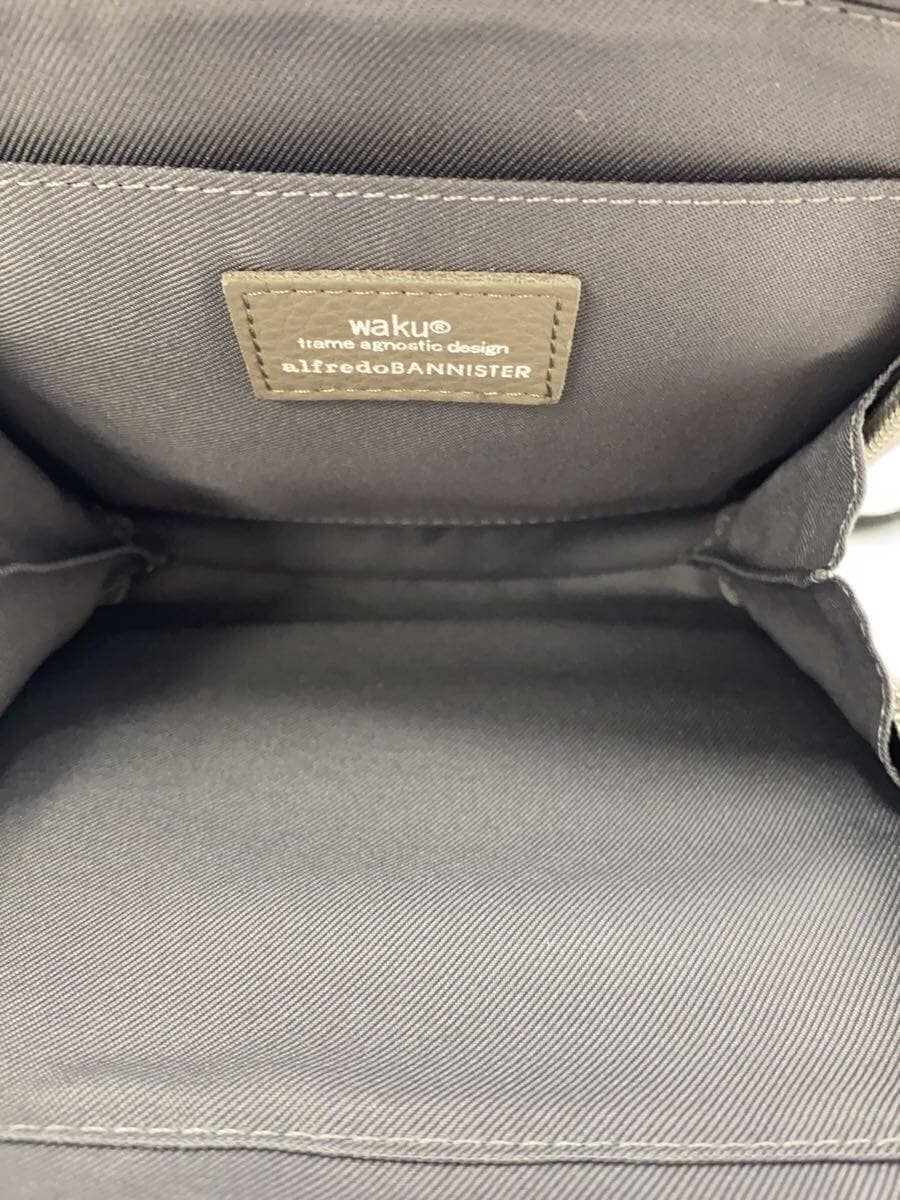 Alfredo BANNISTER shoulder bag leather GRY 6