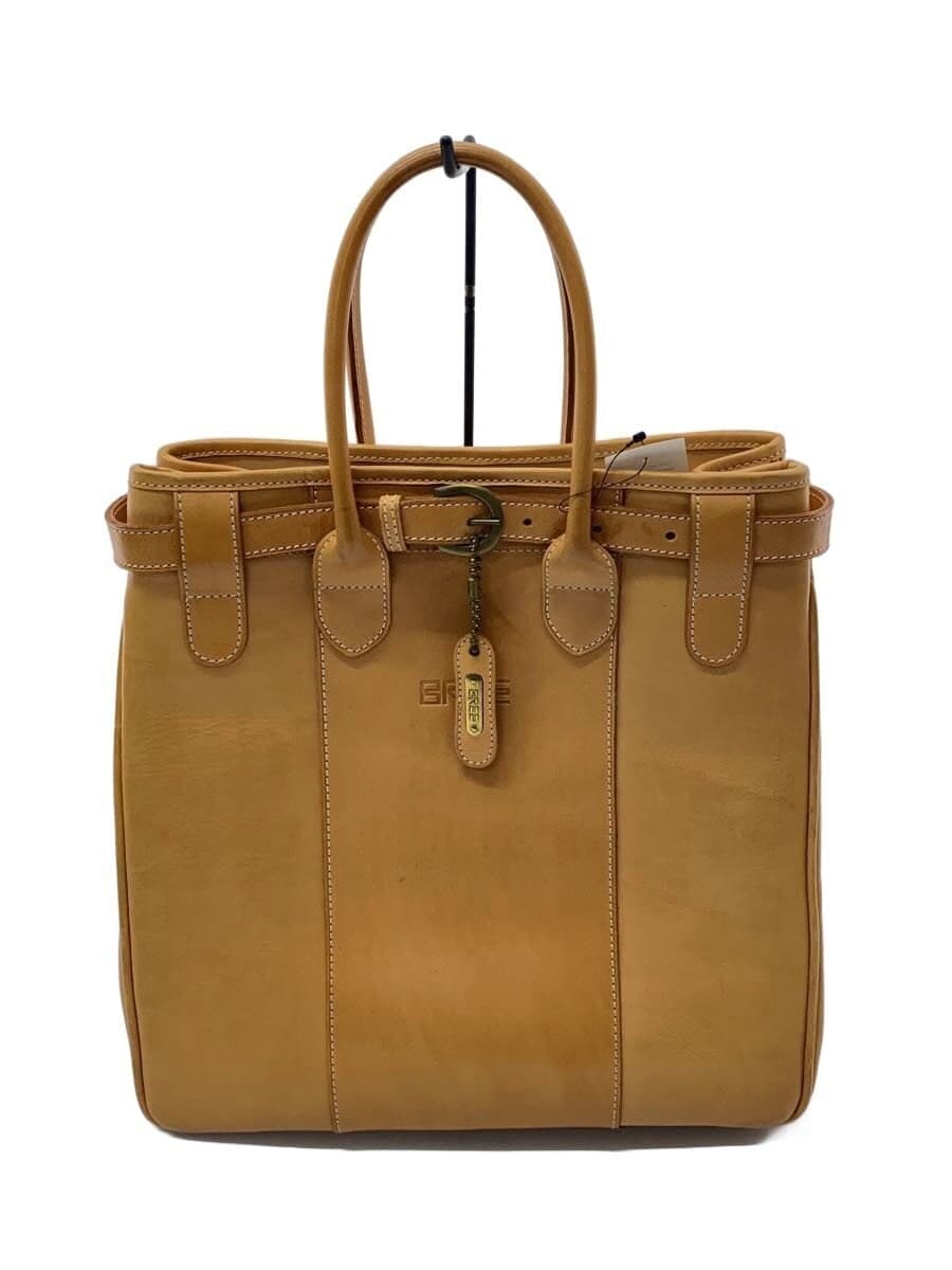BREE tote bag leather CML plain