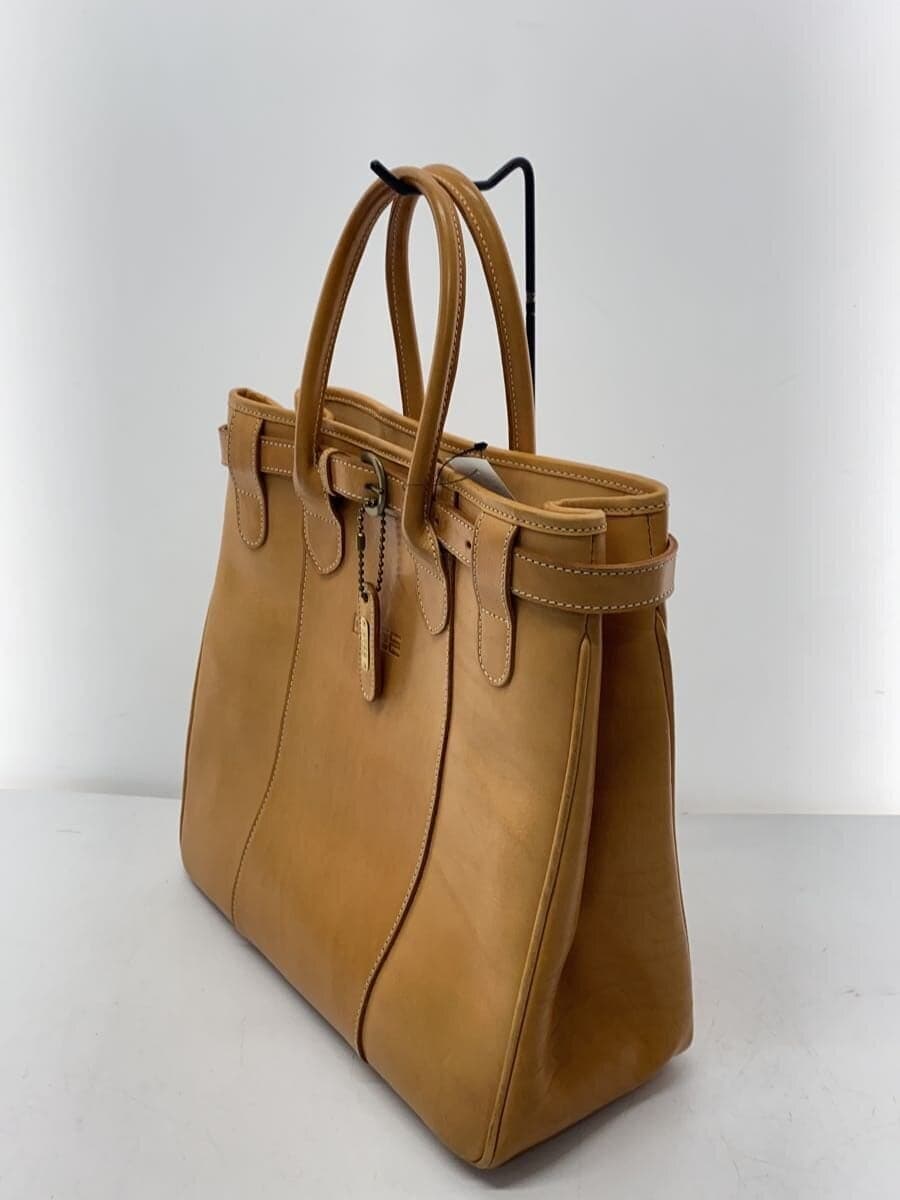 BREE tote bag leather CML plain 2