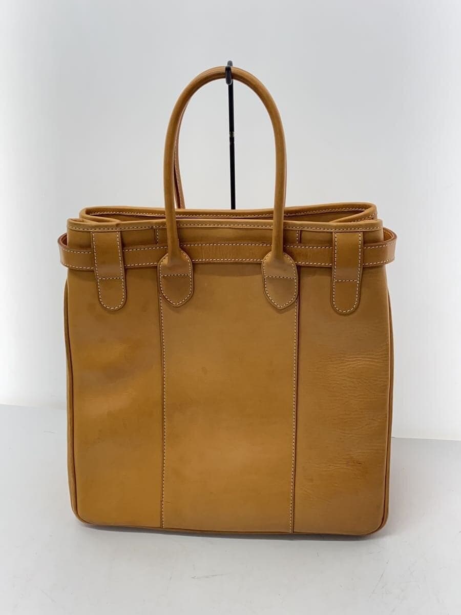 BREE tote bag leather CML plain 3