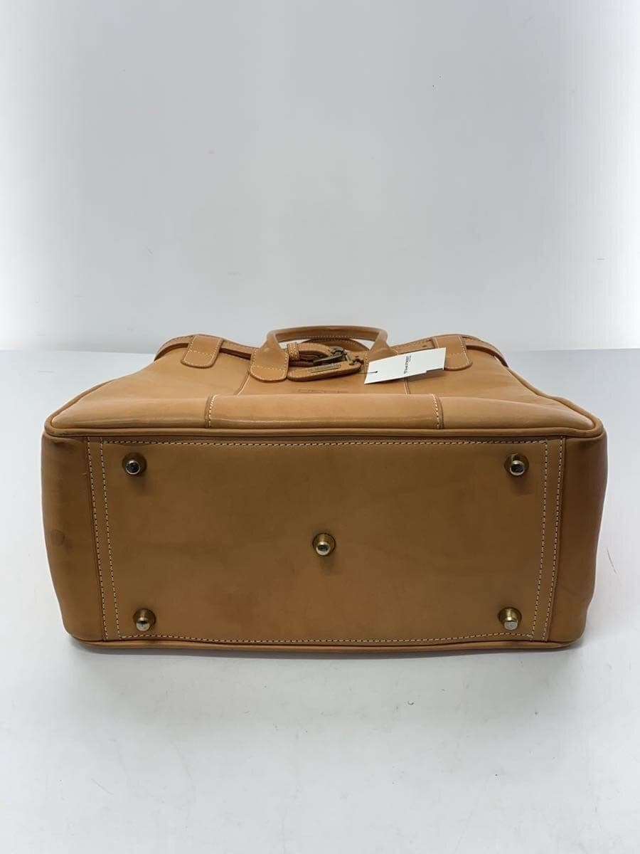 BREE tote bag leather CML plain 4