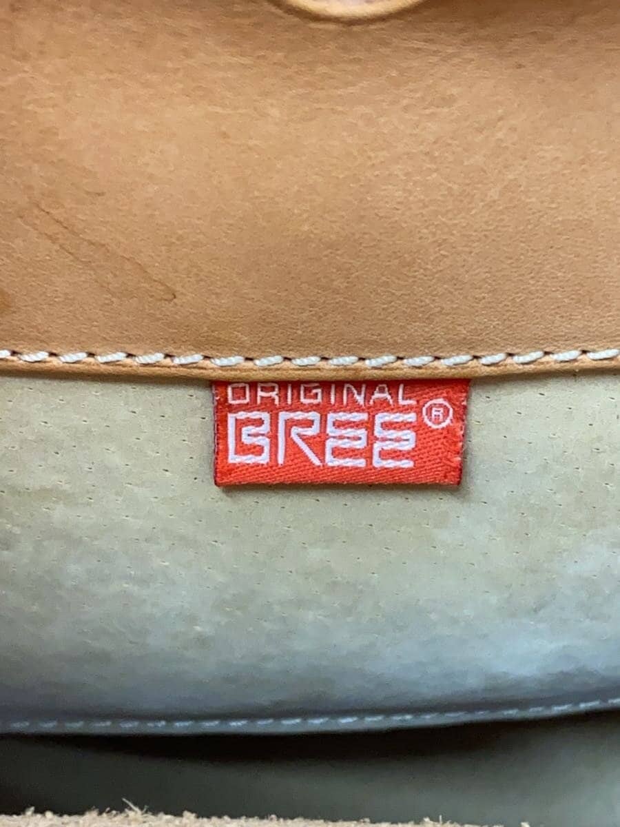 BREE tote bag leather CML plain 5