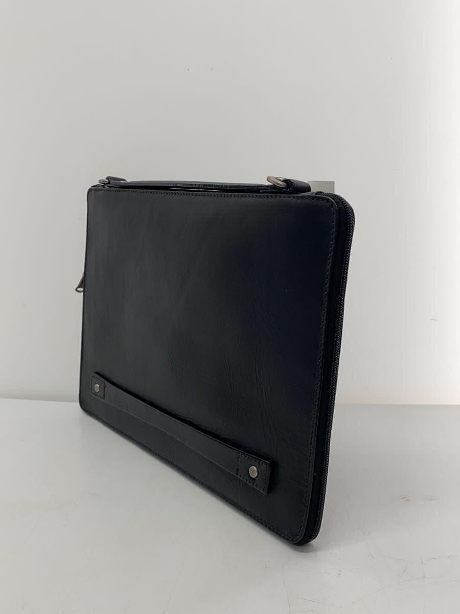 L.E.D.BITES shoulder bag -- BLK plain 2