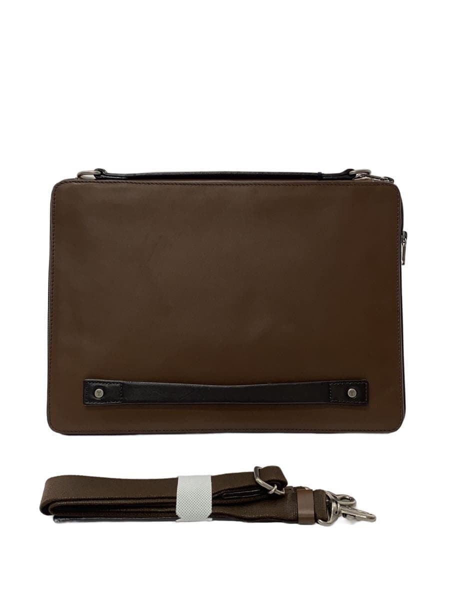 L.E.D.BITES Shoulder Bag Leather BRW Plain