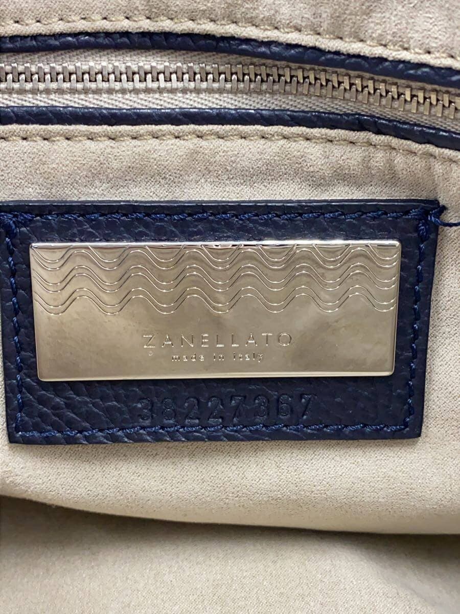 ZANELLATO shoulder bag leather black plain 5