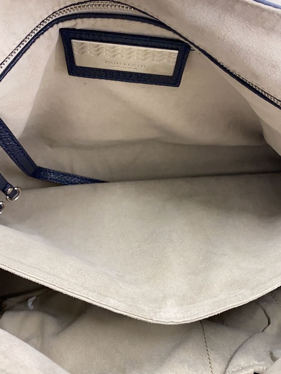 ZANELLATO shoulder bag leather black plain 6