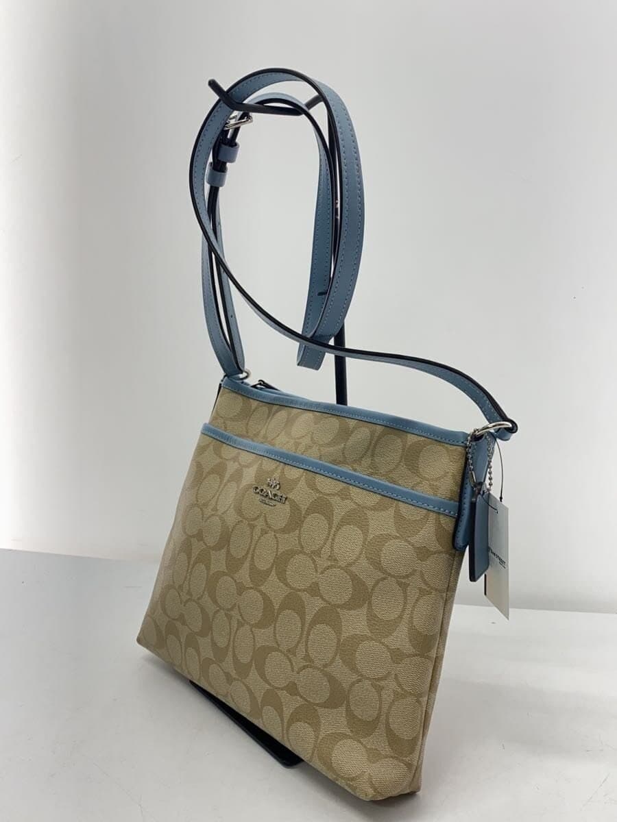 COACH shoulder bag -- BEG all-over pattern F29210 2