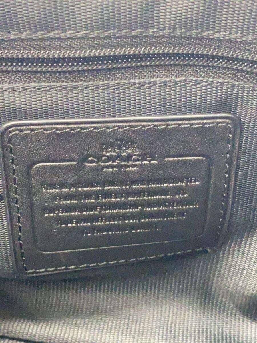 COACH tote bag -- BLK plain 5