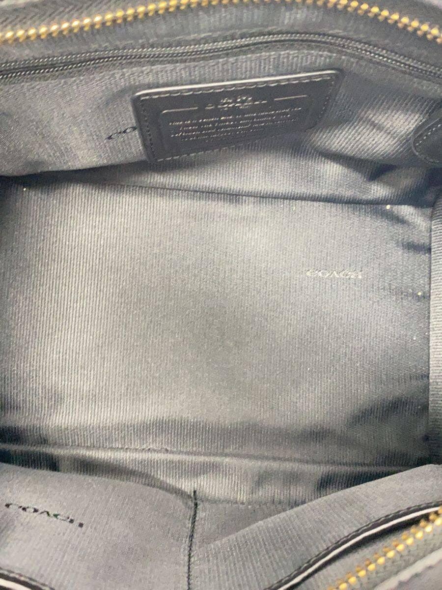 COACH tote bag -- BLK plain 6