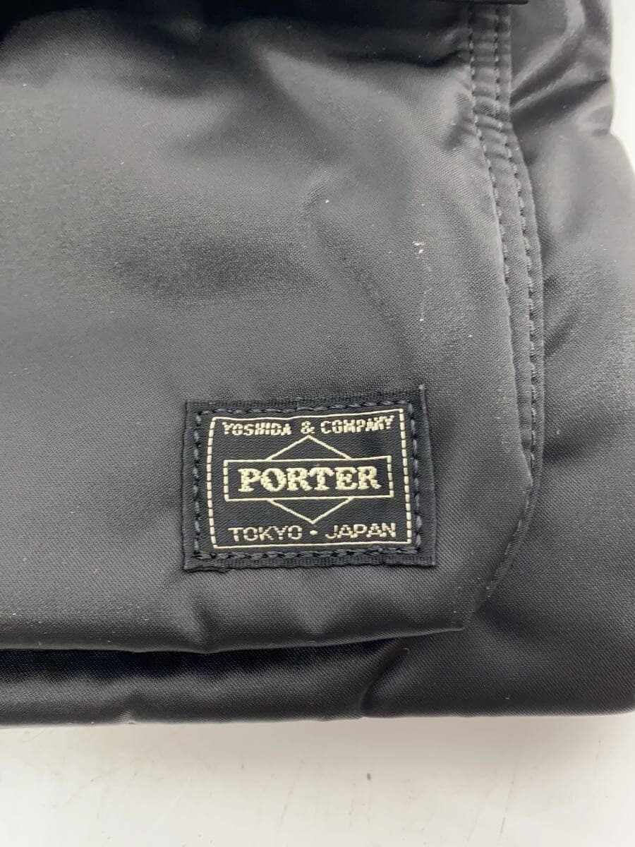 PORTER shoulder bag nylon BLK solid color 5