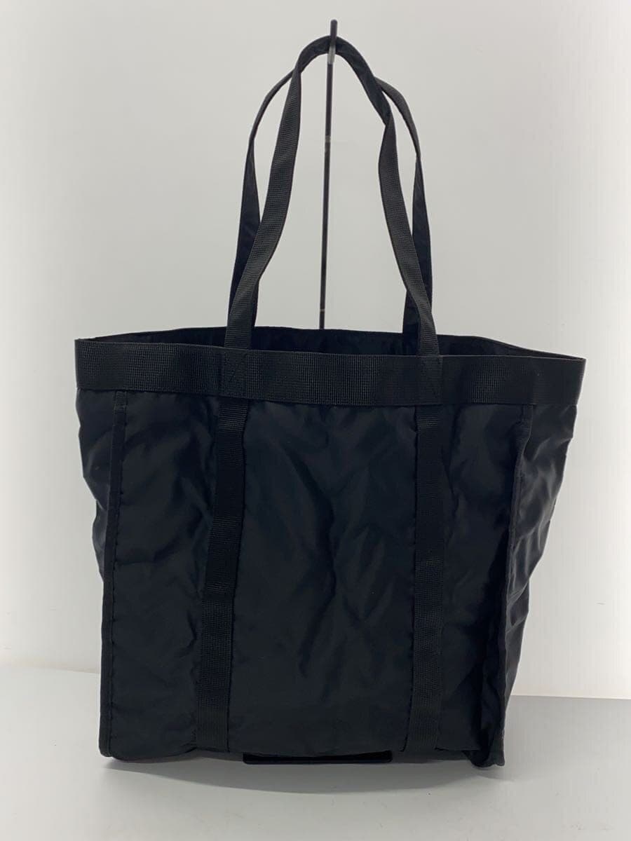 PORTER tote bag nylon black plain 3