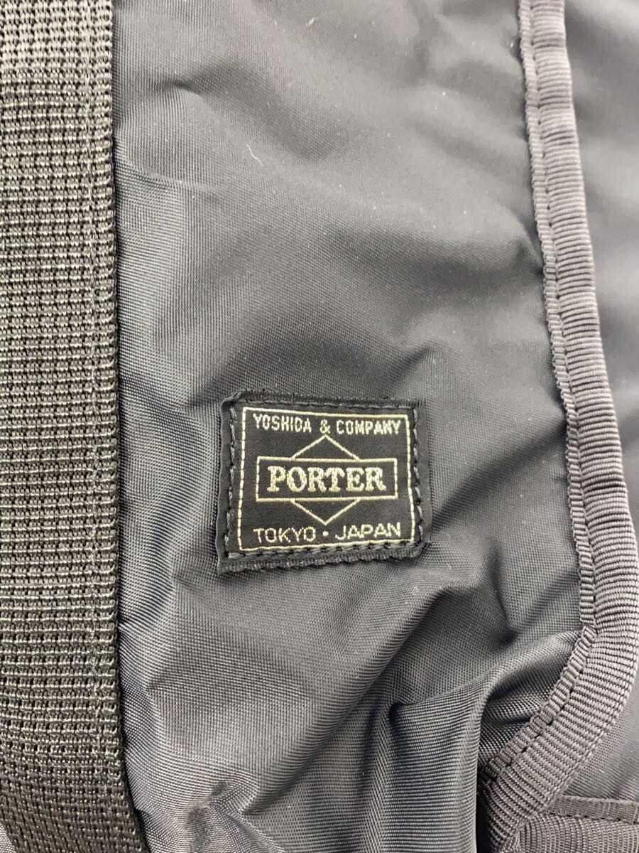 PORTER tote bag nylon black plain 5