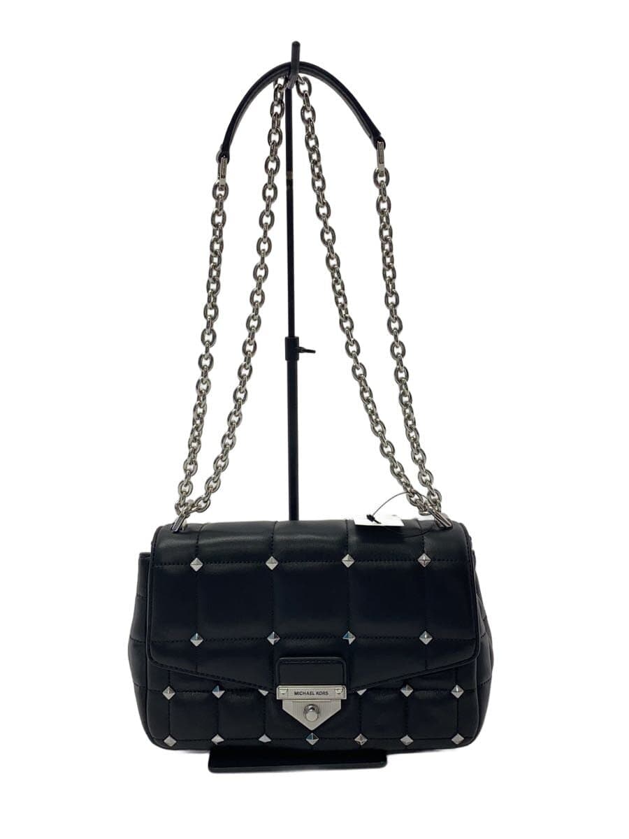 MICHAEL KORS Shoulder Bag Leather Black 30T1S1SL7Y