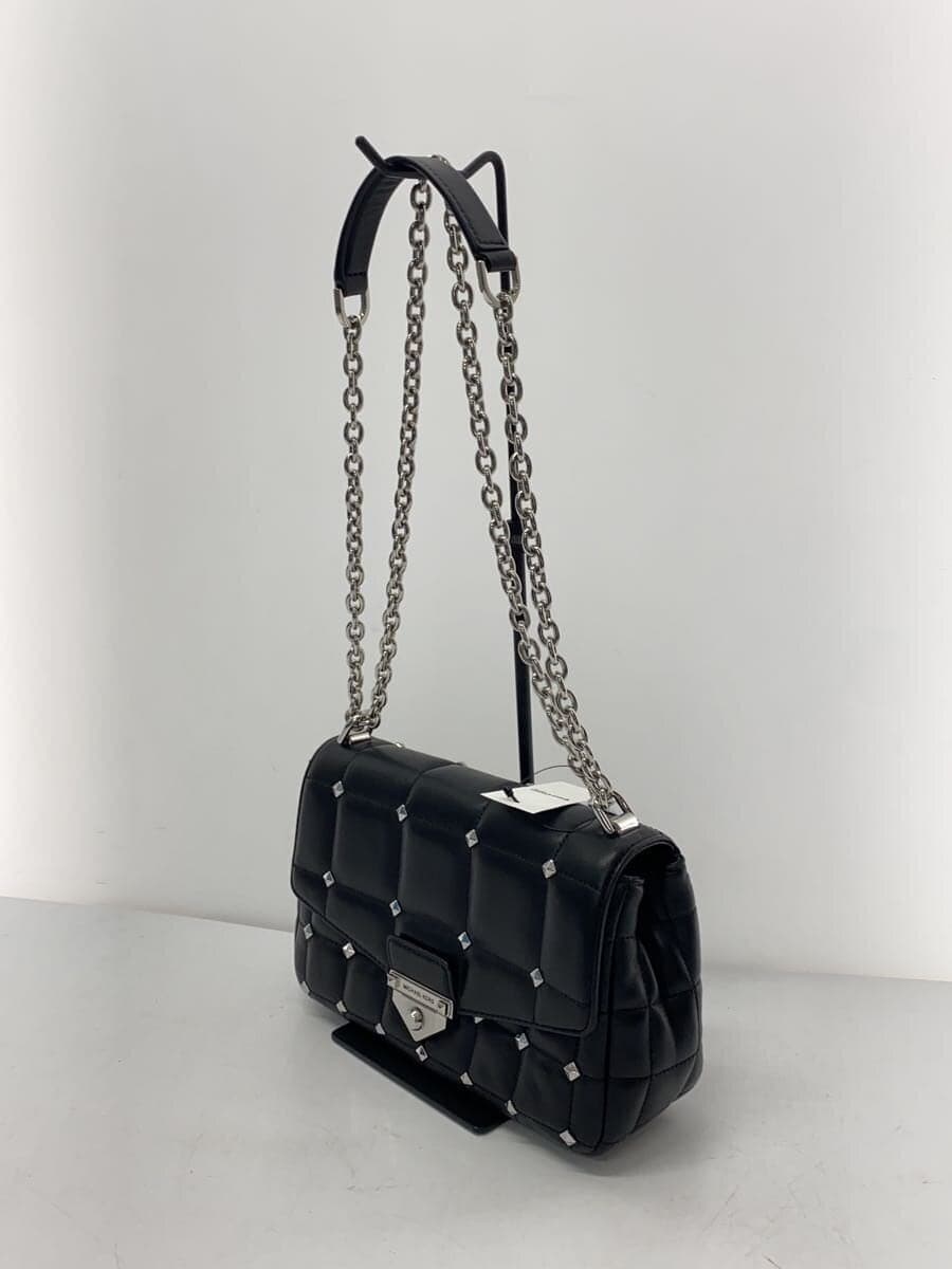 MICHAEL KORS Shoulder Bag Leather Black 30T1S1SL7Y 2