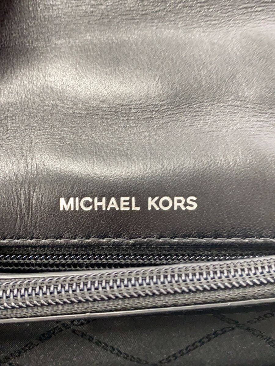 MICHAEL KORS Shoulder Bag Leather Black 30T1S1SL7Y 5