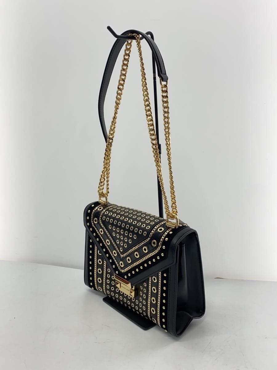 MICHAEL KORS Shoulder Bag Leather Black 30H9GHL3U 2