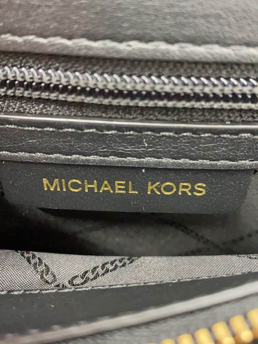 MICHAEL KORS Shoulder Bag Leather Black 30H9GHL3U 5