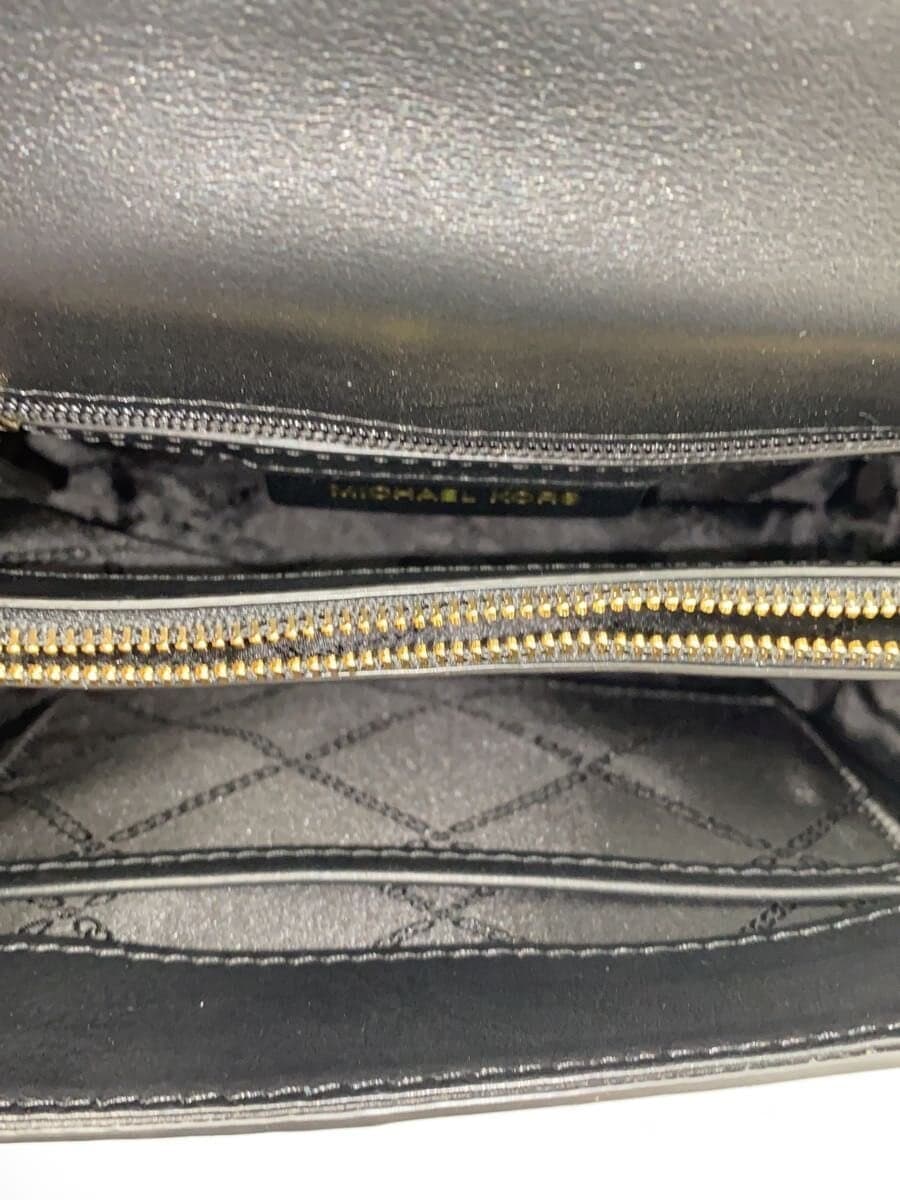 MICHAEL KORS Shoulder Bag Leather Black 30H9GHL3U 6
