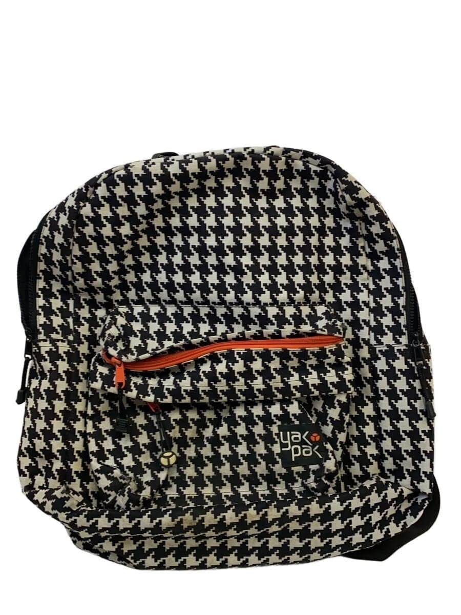 YAKPAK Backpack BLK Houndstooth