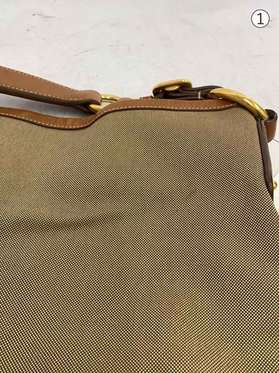 PRADA Logo Jacquard Shoulder Bag Nylon BRW 7