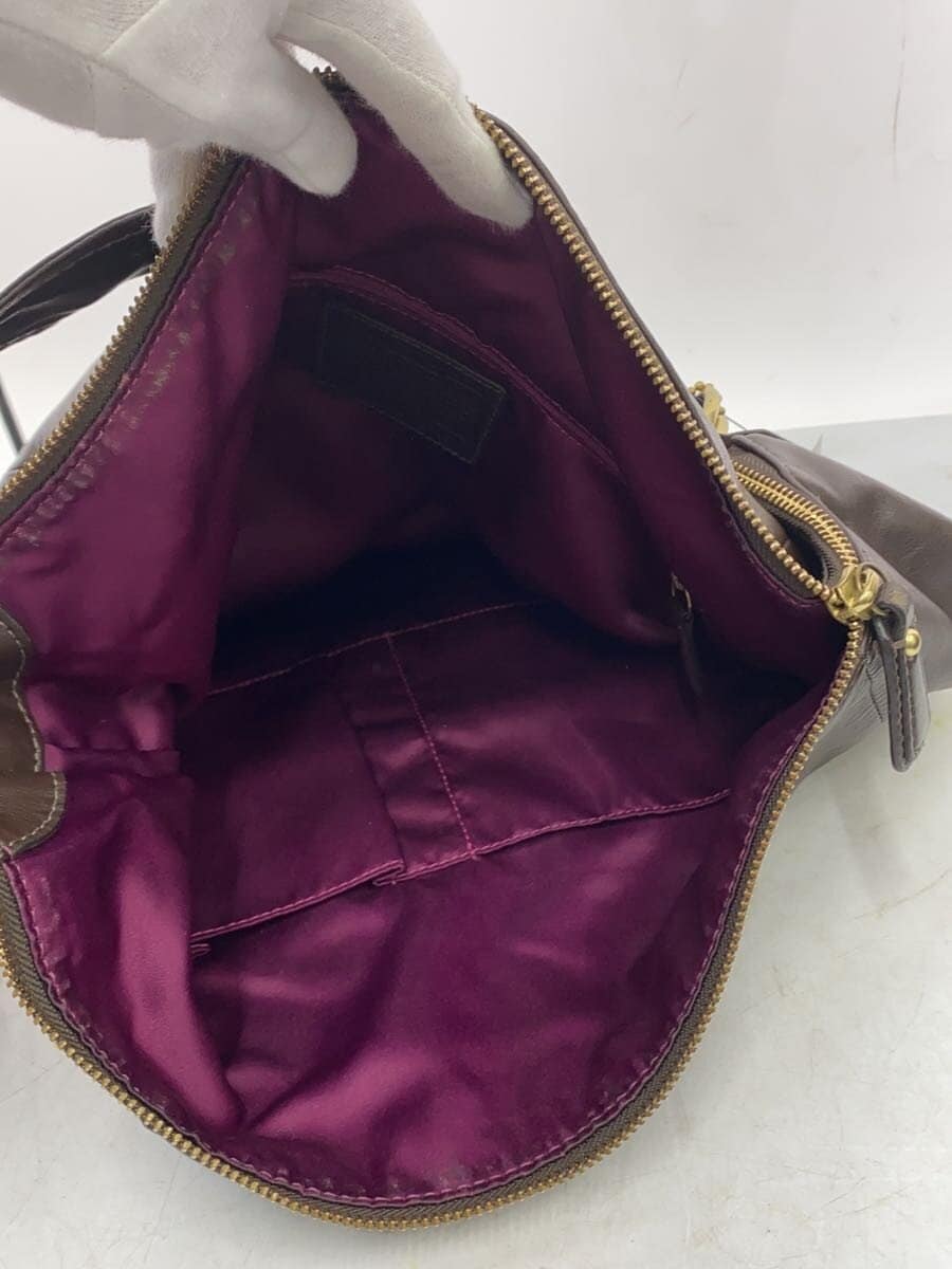 COACH2-Way Shoulder Bag Leather BRW 14789 5