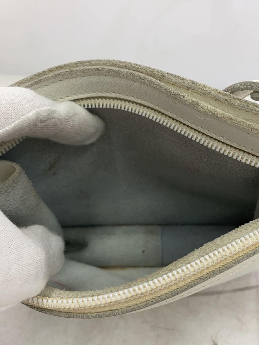 IL BISONTE Shoulder Bag Leather WHT 5